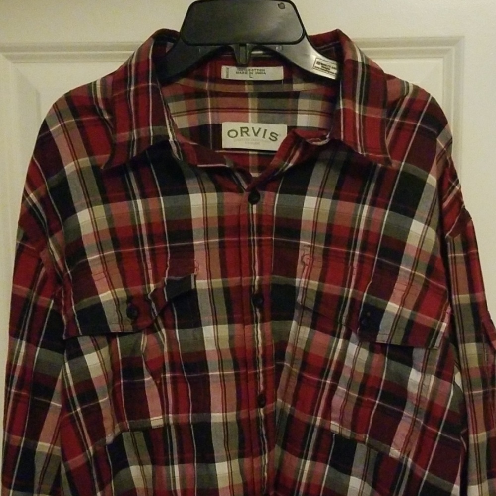 ORVIS long sleeve Button Up